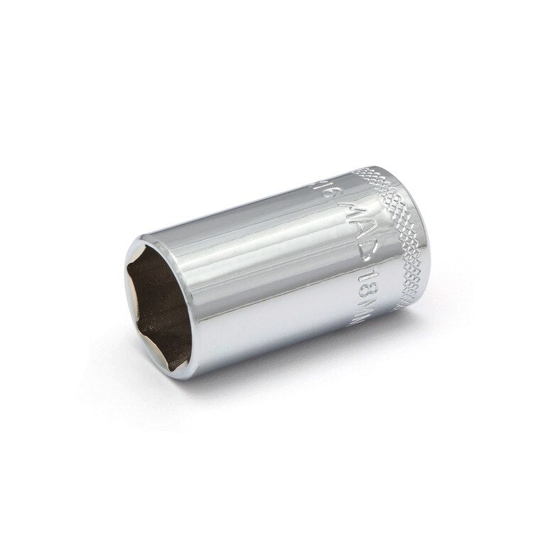 3/8" Drive Intermediate Socket 18mm - 6-PT.