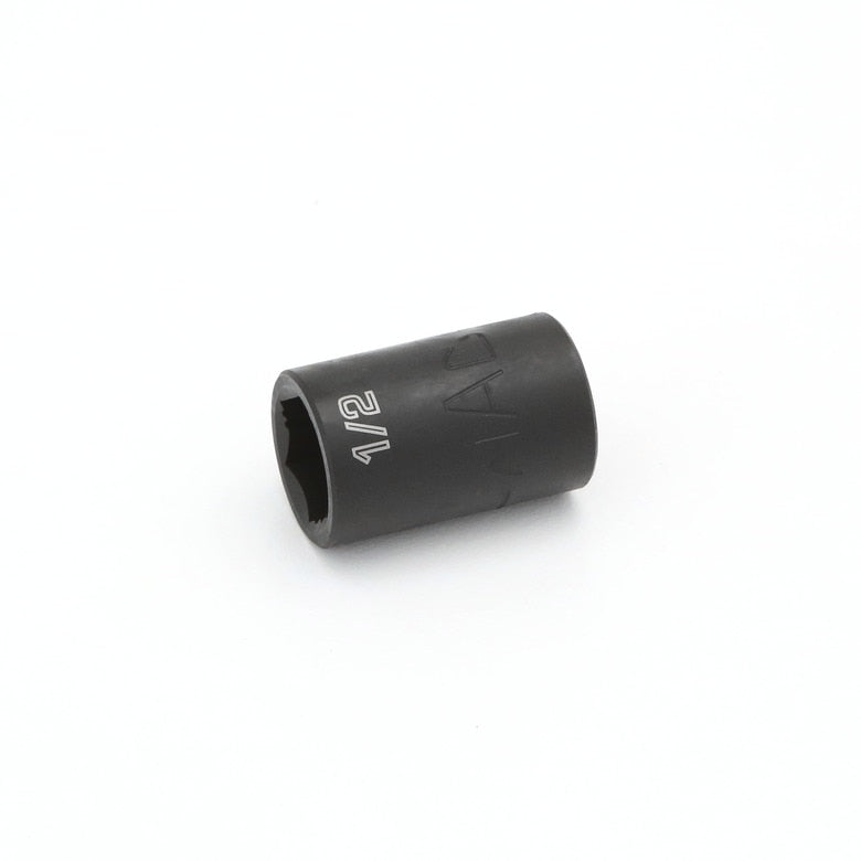 3/8" Drive Impact Socket 1/2" - 12-PT.