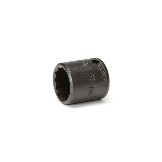 3/8" Drive Impact Socket 19mm - 12-PT.