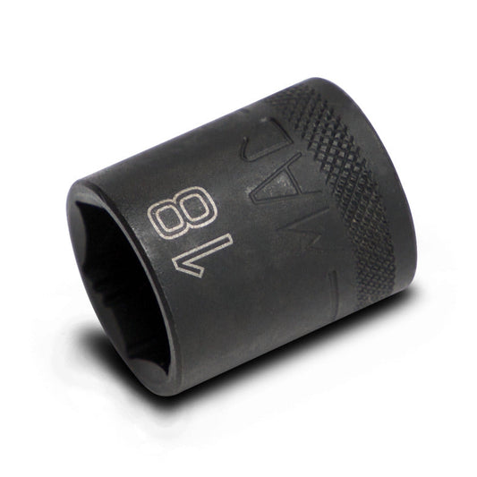 3/8" Drive Impact Socket 18mm - 6-PT.