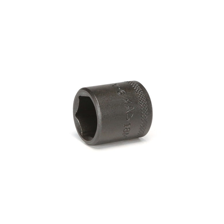 3/8" Drive Impact Socket 18mm - 6-PT.