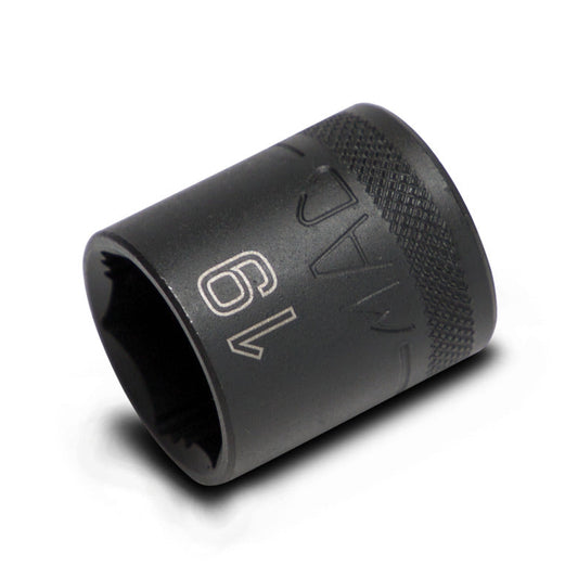 3/8" Drive Impact Socket 19mm - 6-PT.