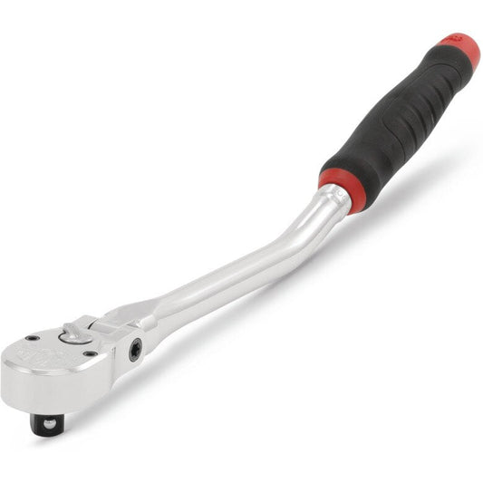 3/8" Drive Axis Bent Comfort-Handle Flex-Head Ratchet - 13"