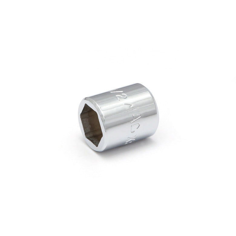 3/8" Drive Super-Short Socket 1/2" - 6-PT.