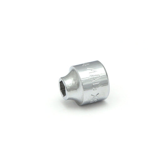 3/8" Drive Super-Short Socket 1/4" - 6-PT.