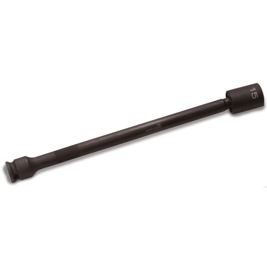 3/8" Drive Universal Extension Driveline Impact Socket 15mm - 12-PT.