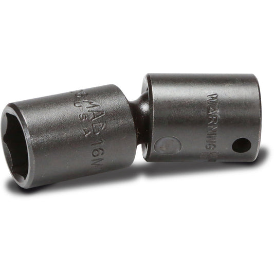 3/8" Drive Deep Impact Universal Socket 16mm - 6-PT.
