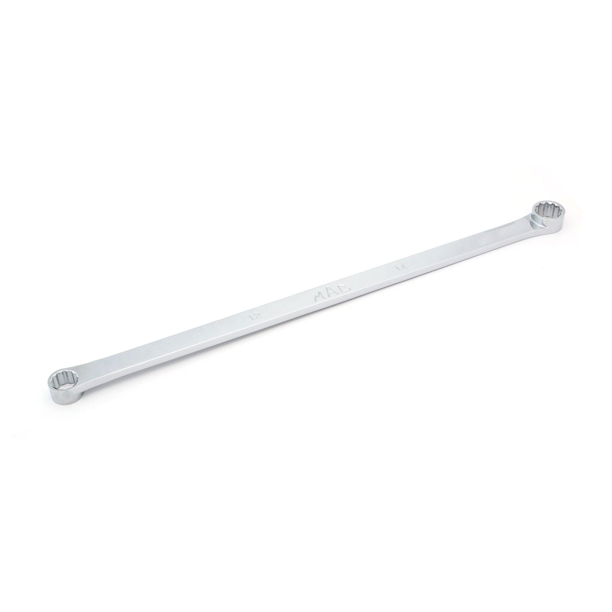 High-Performance Long Double-Box Wrench 12mm x 14mm - 12-PT.