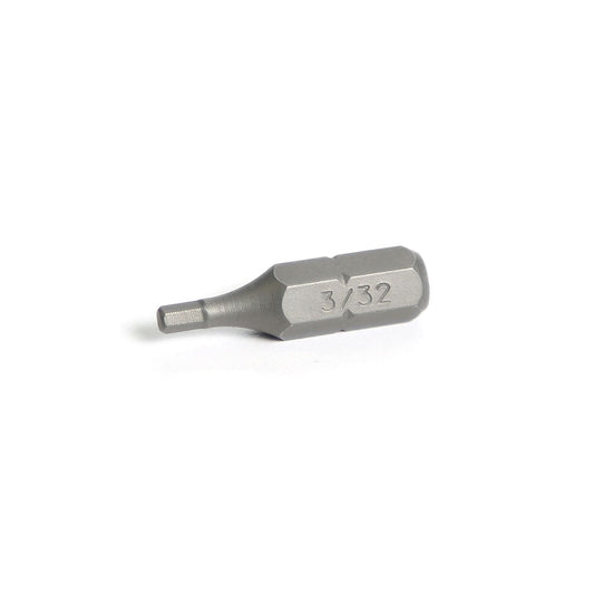 1/4" Hex Drive Hex Bit 1"- 3/32"