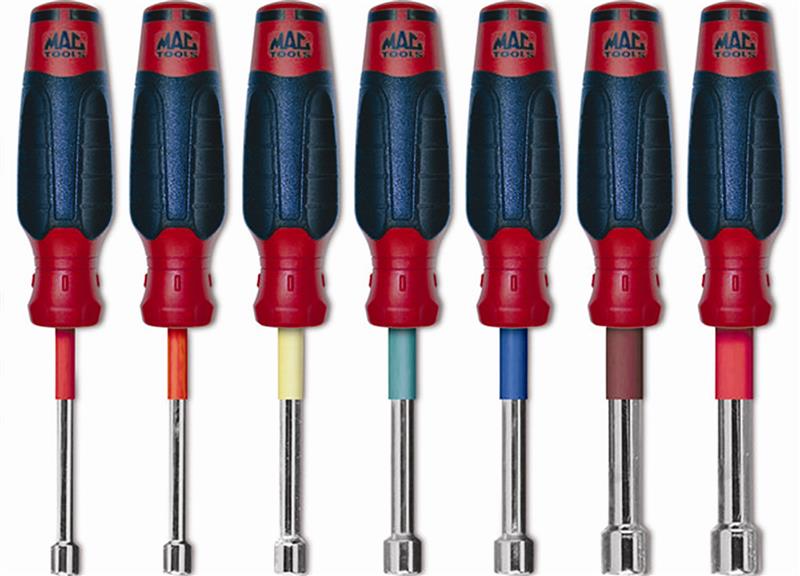 7-PC. Mac-Grip™ SAE Hollow Nut Driver Set