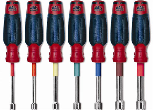 7-PC. Mac-Grip™ SAE Hollow Nut Driver Set