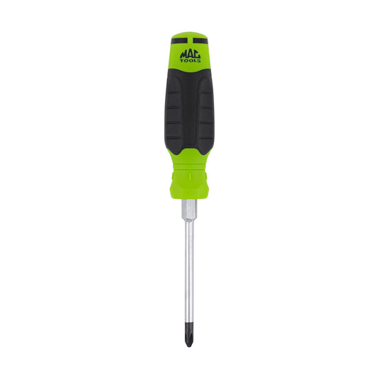 Mac-Grip Phillips Screwdriver #2-Phillips x 4" - Green