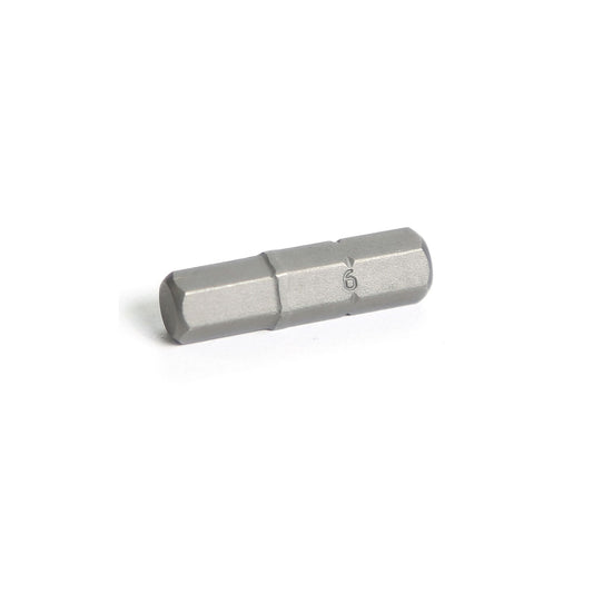1/4" Hex Drive Hex Bit 1"- 6mm
