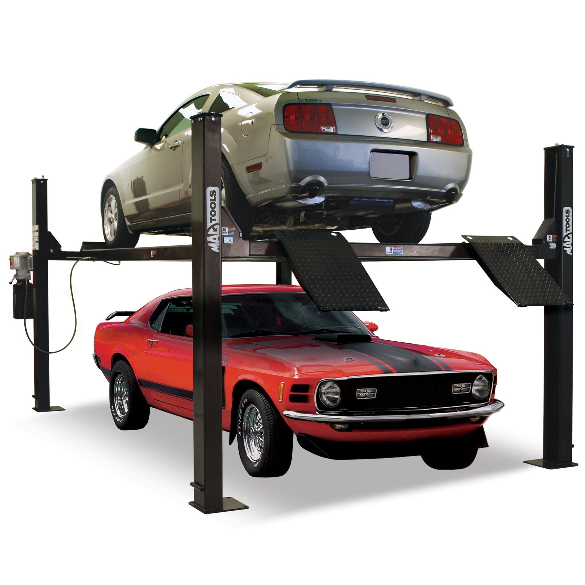 9,000-Lbs. Capacity Home Storage Four-Post Lift