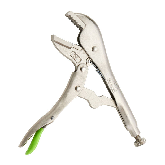 7" Straight Jaw Trigger Release Locking Pliers - Green