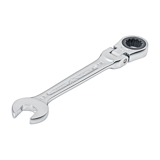 Flexible-Head Ratcheting Wrench 1/2" - 12-PT.