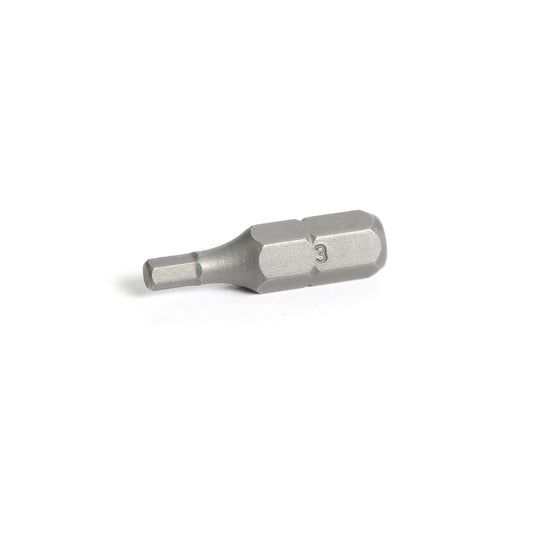 1/4" Hex Drive Hex Bit 1"- 3mm