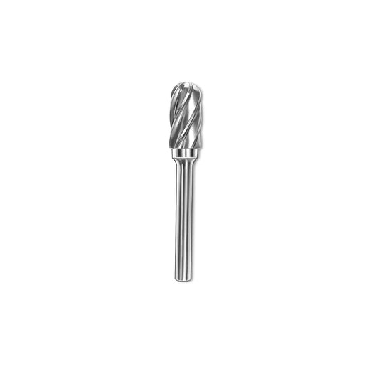 Cylindrical/Radius End Carbide Burr 1" x 1/2"