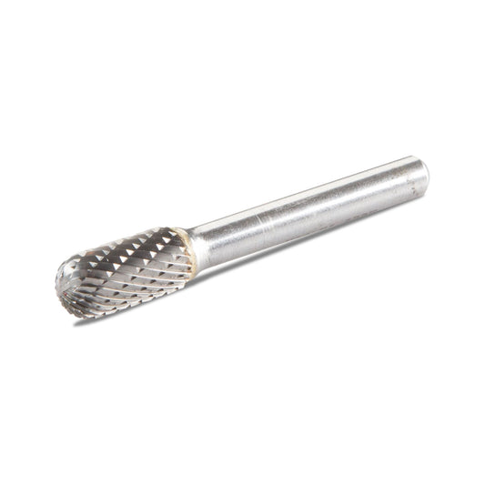 Cylindrical/Radius End Carbide Burr 3/4" x 3/8"