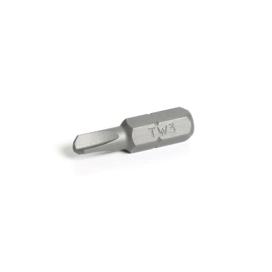 1/4" Hex Drive Tri-Wing Bit 1" - #3