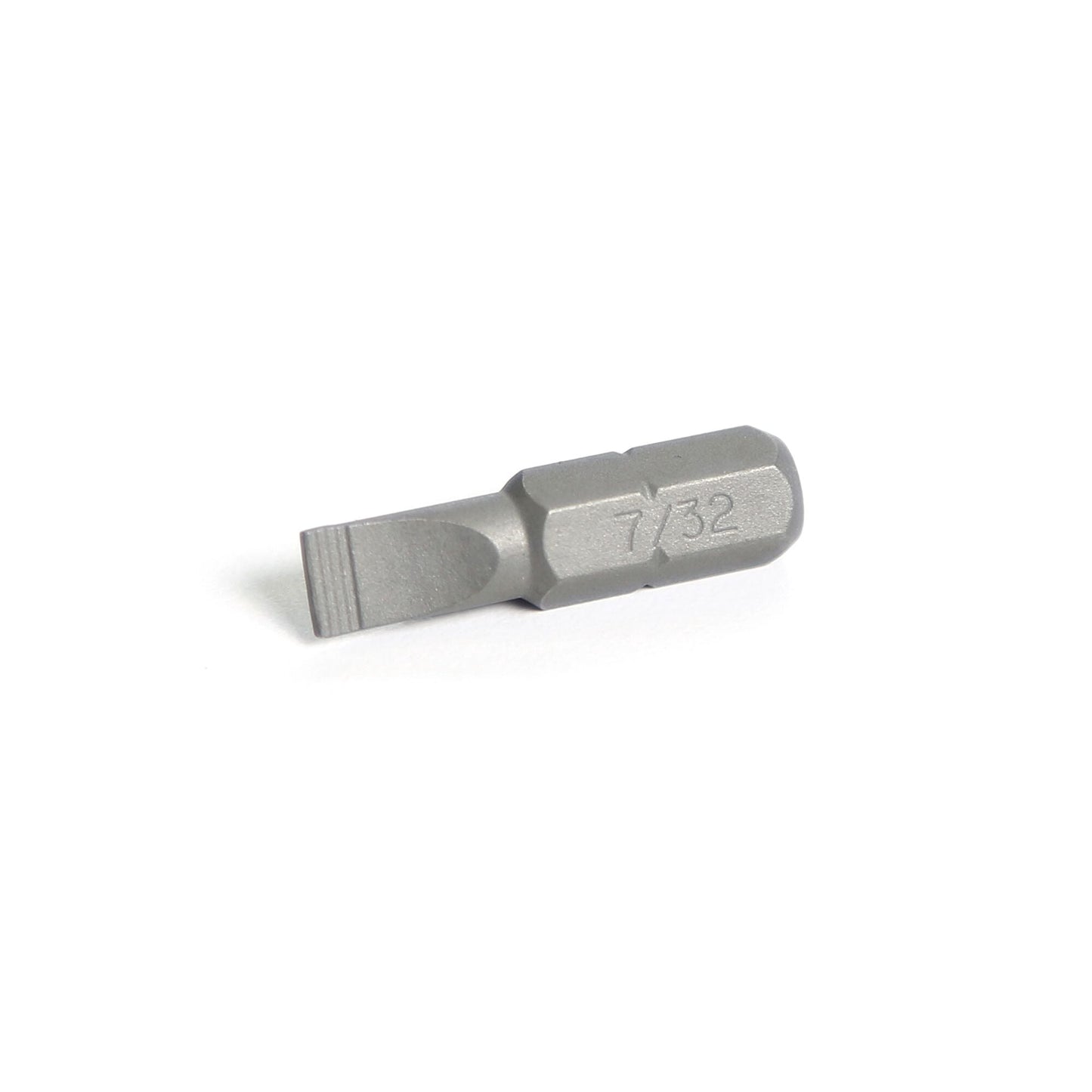 1/4" Hex Drive Slotted Bit 1" - 7/32"