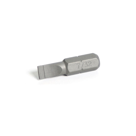 1/4" Hex Drive Slotted Bit 1" - 7/32"