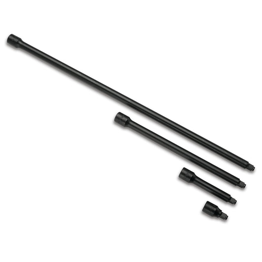 4-PC. 1/2" Drive Impact Reducing Extension Adapter Set