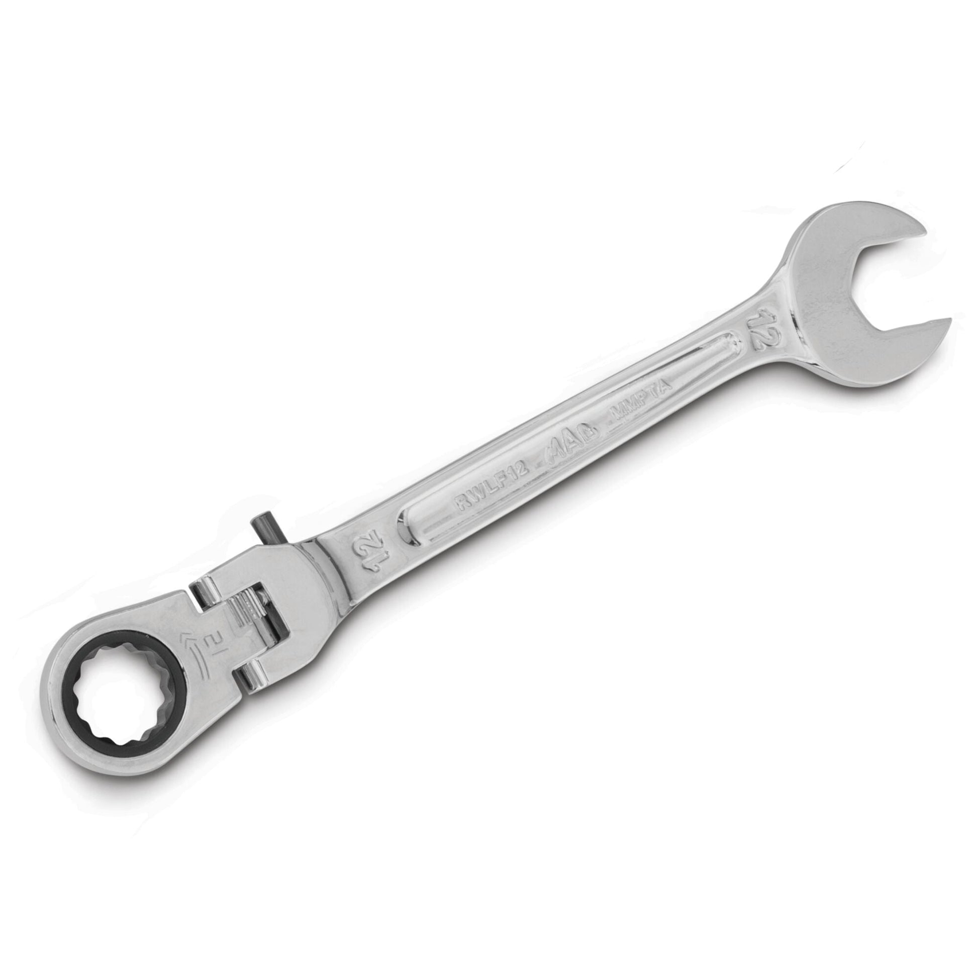 Flexible-Head Ratcheting Wrench 12mm - 12-PT.