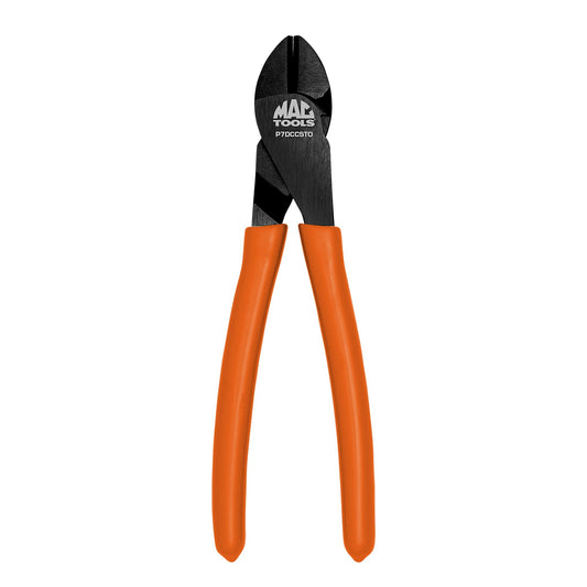 7" Diagonal Cutting C.S.T. Pliers HI-VIZ Orange