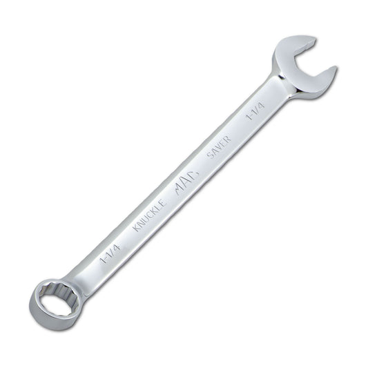 Knuckle Saver Combination Wrench 1-1/4" - 12-PT.