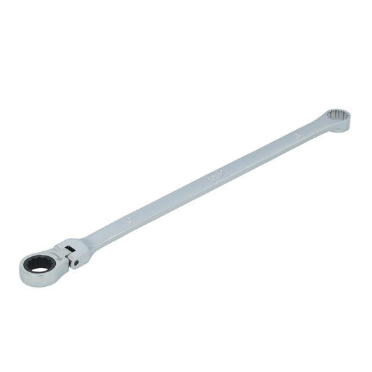 16mm XL Double Box Flex Head Ratcheting Wrench - 12 pt.