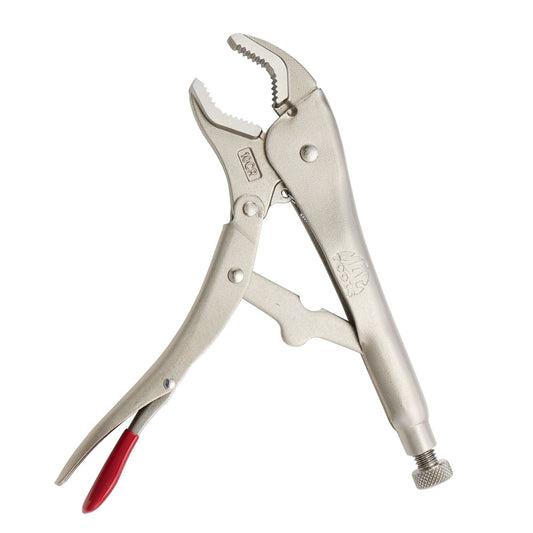 10" Curved Jaw Trigger Release Locking Pliers - Red