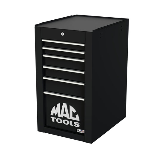Tech™ Series 6-Drawer Side Cabinet with PowerTech™ Drawer - Galaxy Black