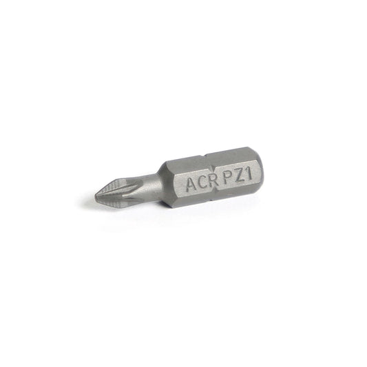 1/4" Hex Drive Pozidriv® Bit 1" - #1