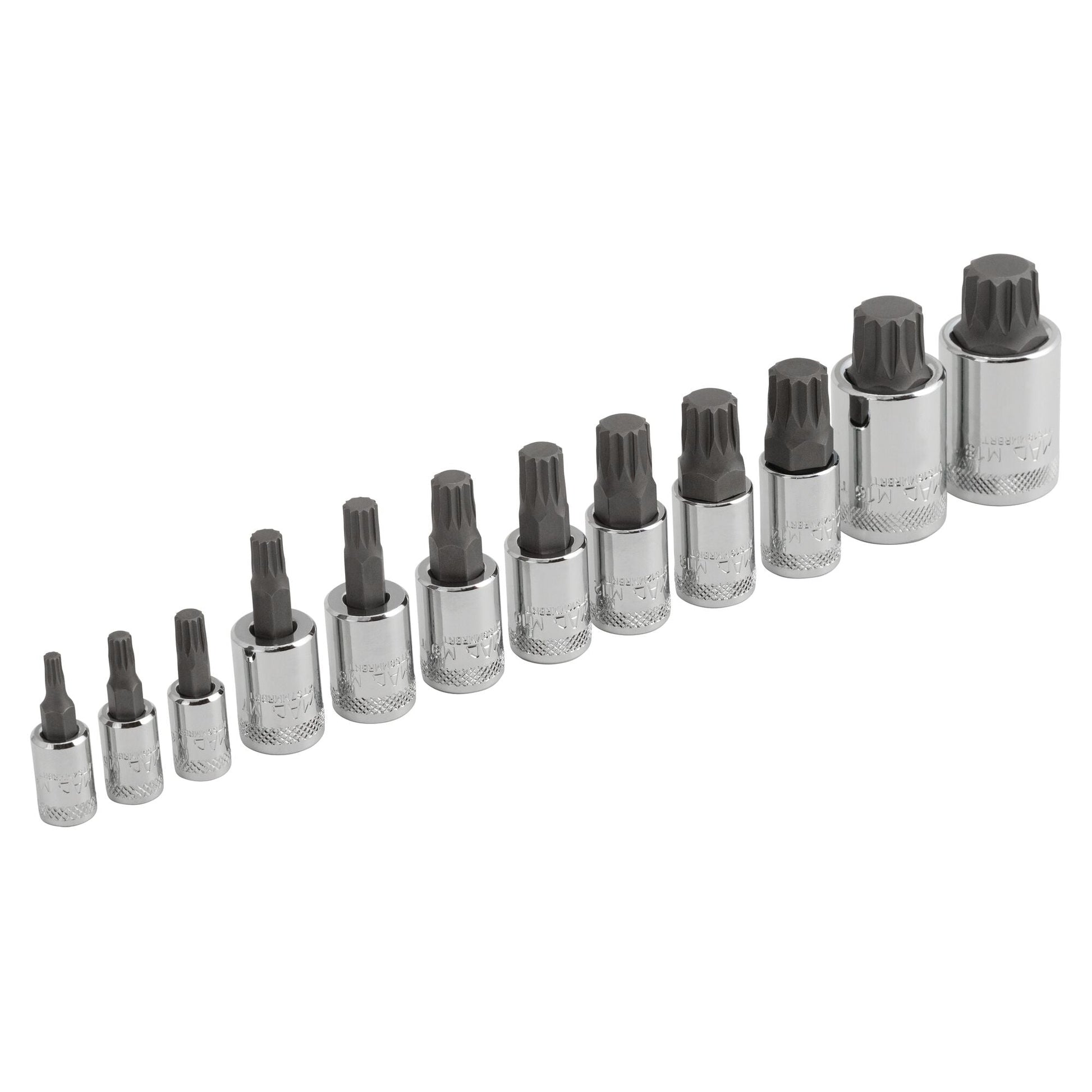 12-PC. Advanced R.B.R.T.™ Triple Square Driver Set