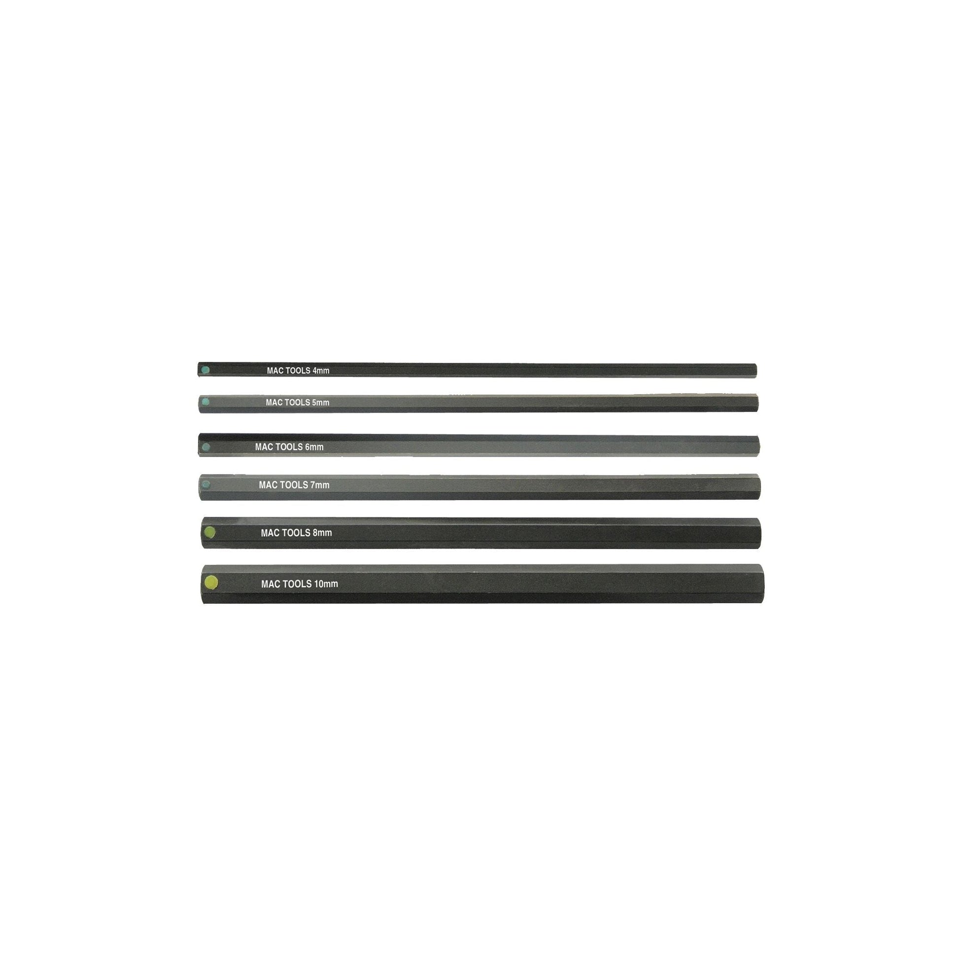 6-PC. Metric ProHold® Hex Bit Set - 6"