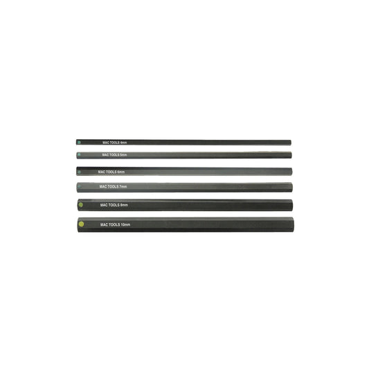 6-PC. Metric ProHold® Hex Bit Set - 6"