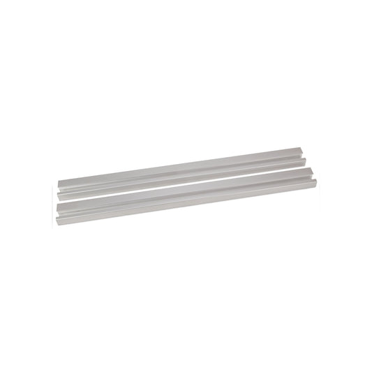 Utility Cart Add-On Rail Kit - Silver
