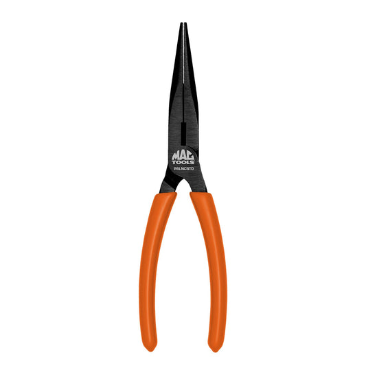 8" Long-Nose C.S.T. Pliers With Cutter HI-VIZ Orange