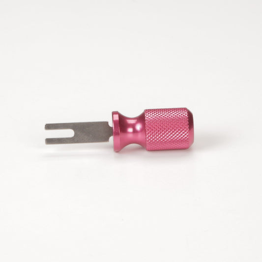 Knurled-Handle Terminal Tool Flat Blade 8.0mm x 24.0mm