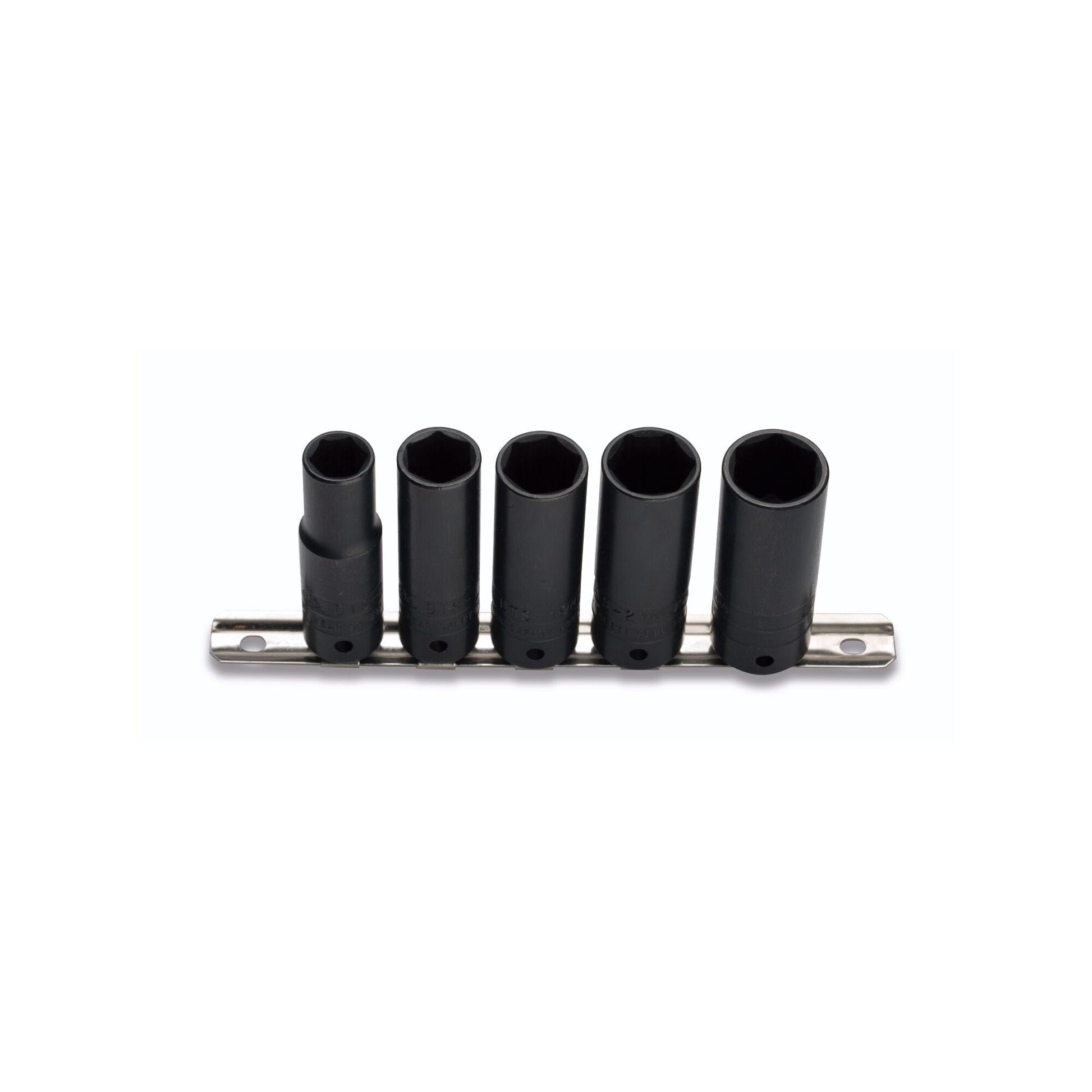 Socket Set, Metric Thin Wall Impact - 5-PC.