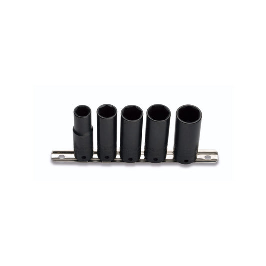 Socket Set, Metric Thin Wall Impact - 5-PC.