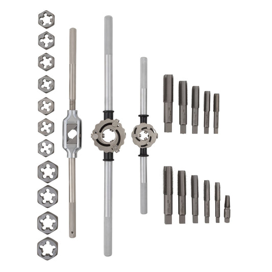 25-PC. Metric Tap and Hex Die Set
