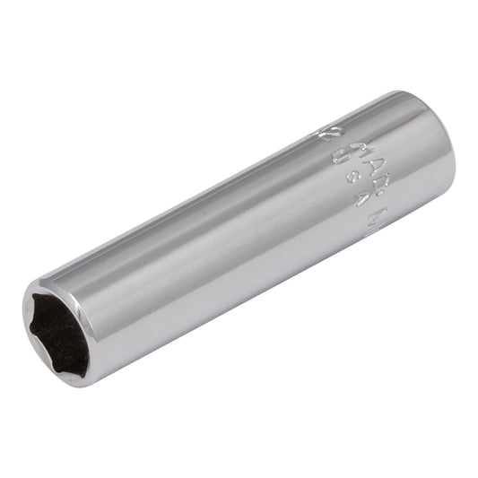 1/4" Drive Deep Socket 11/32" - 6-PT.