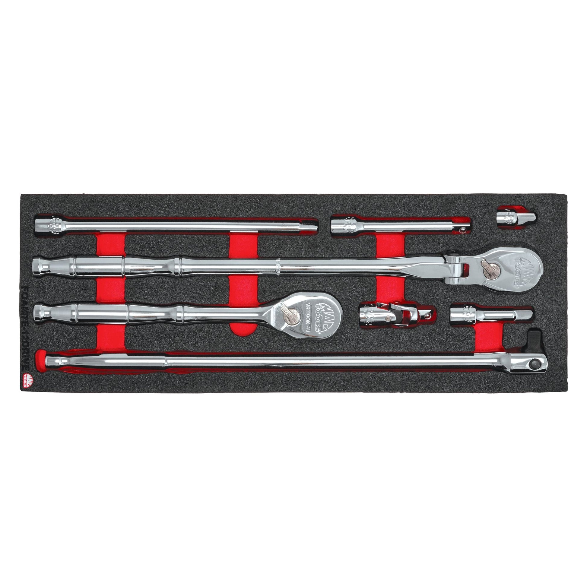 8-PC. 1/2" Drive Tool Foam Set