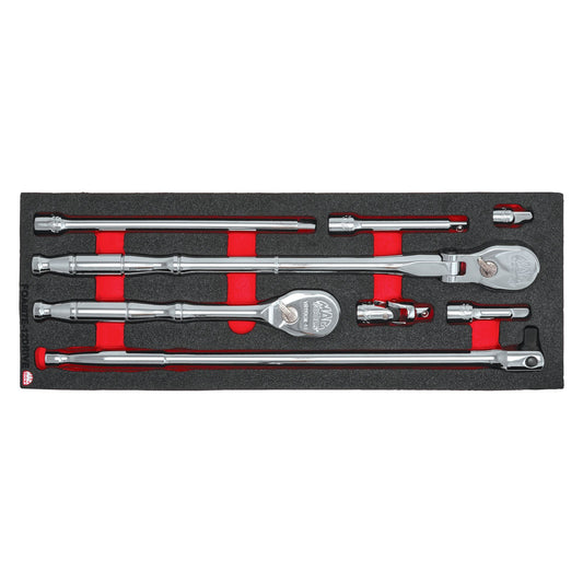 8-PC. 1/2" Drive Tool Foam Set