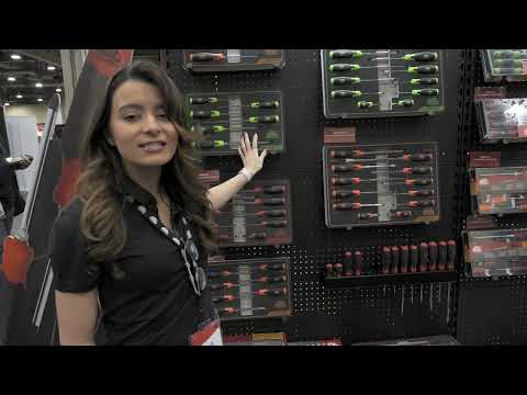 7-PC. Torx® Screwdriver Set in Foam - Green