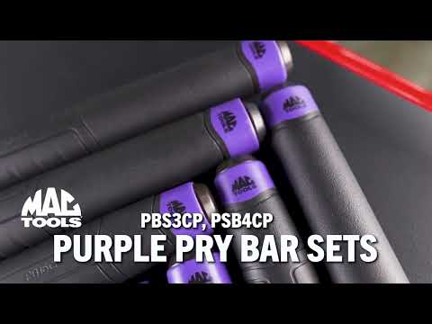 3-PC. Pry Bar Set - Purple