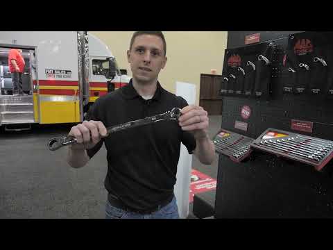 10-PC. SAE XL Double Box Flex Head Ratcheting Wrench Set - 12 pt.