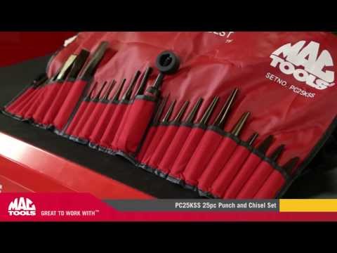 25-PC. Punch and Chisel Set